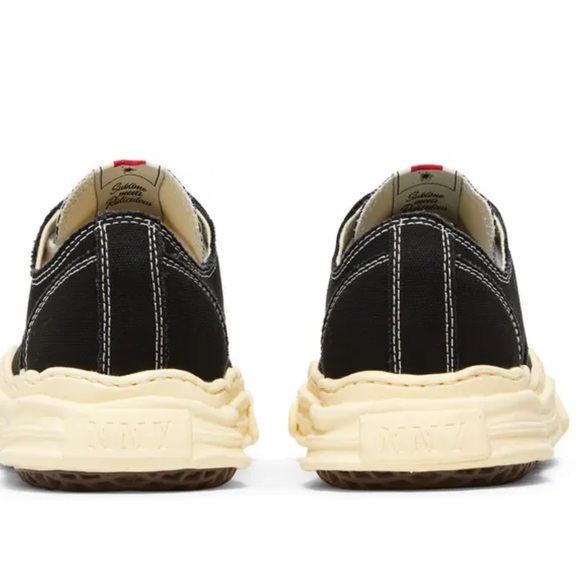 Miharayasuhiro Black and Cream Sneakers - Picture 4 of 5